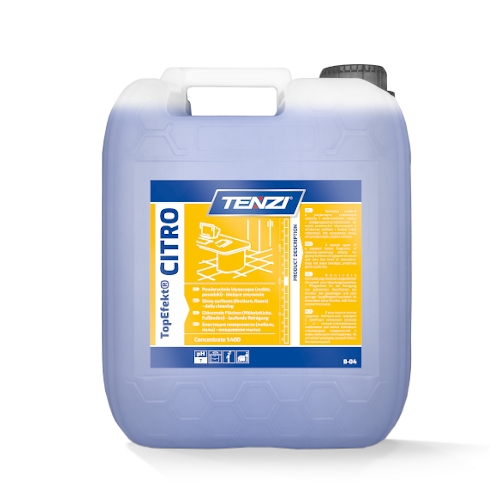 TENZI – TopEfekt CITRO 5l – Bieżące mycie powierzchni błyszczących