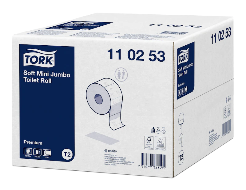 Tork Mini Jumbo miękki papier toaletowy 110253