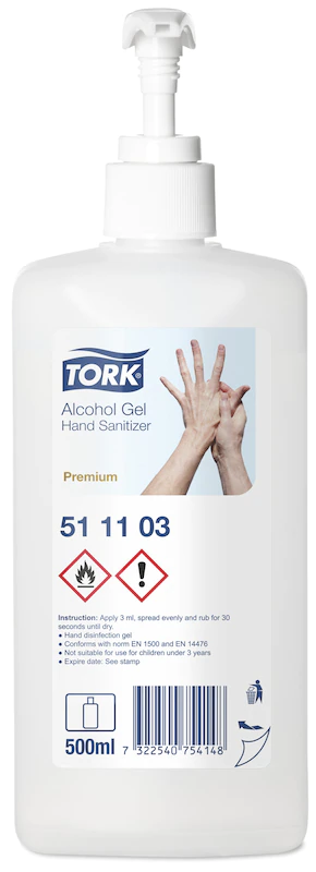 Tork żel dezynfekcyjny do higienicznej dezynfekcji rąk 511103