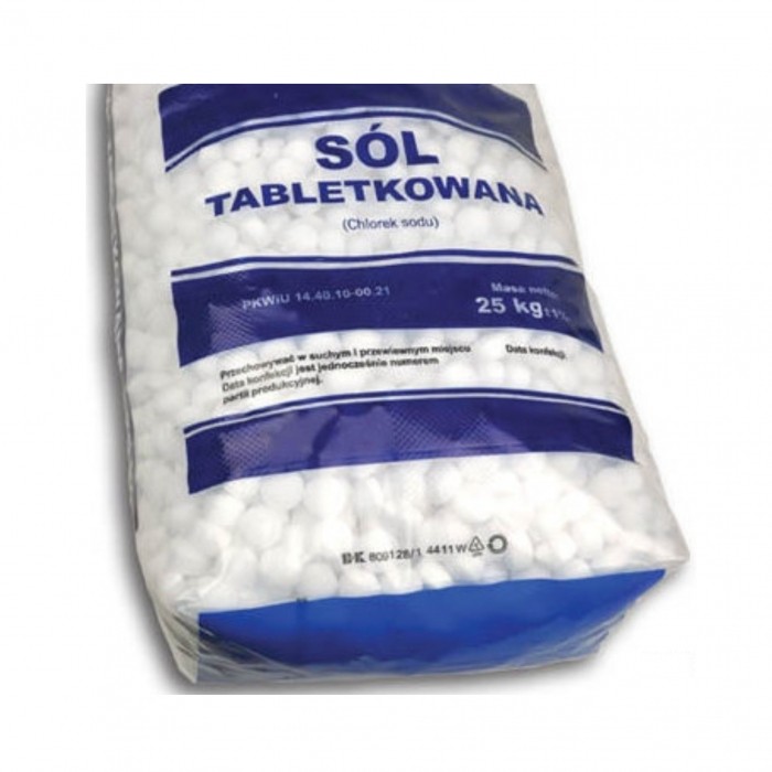 FORLUX - Sól w tabletkach do zmiękczania wody 25 kg