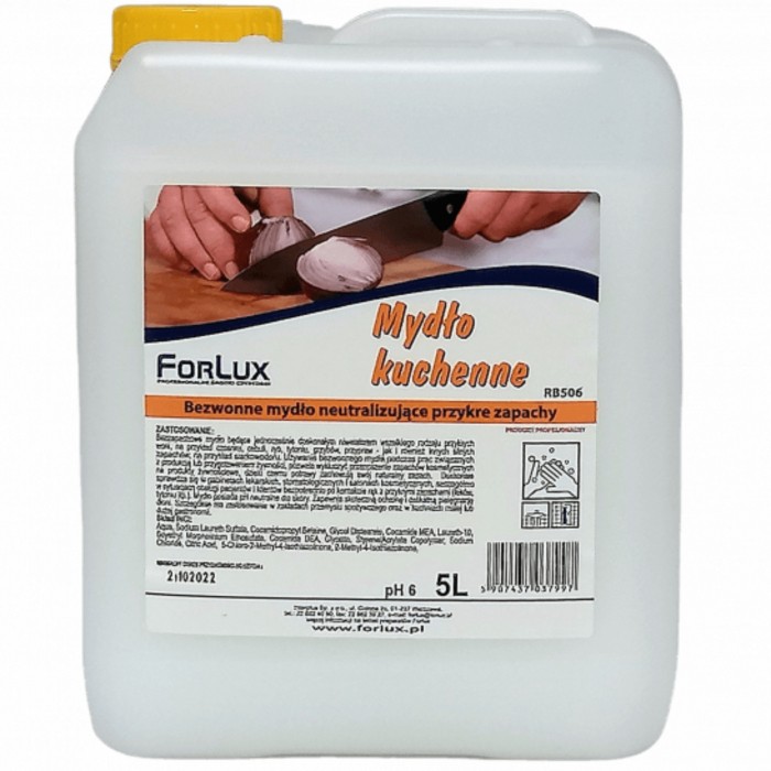 FORLUX - Mydło bezwonne, usuwające przykre zapachy 5 l