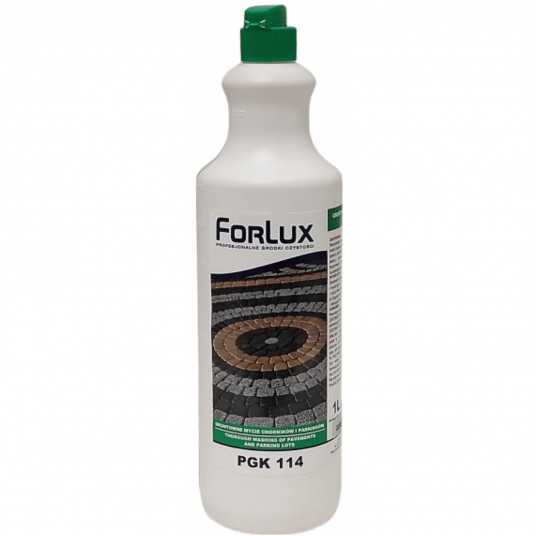 FORLUX - Gruntowne mycie kostki brukowej - zabrudzenia tłuste 1l