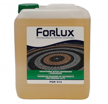 FORLUX - Gruntowne mycie kostki brukowej - zabrudzenia tłuste 5l