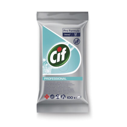 Cif Pro Formula Multipurpose Cleaning Wipes 100szt. - uniwersalne chusteczki czyszczące