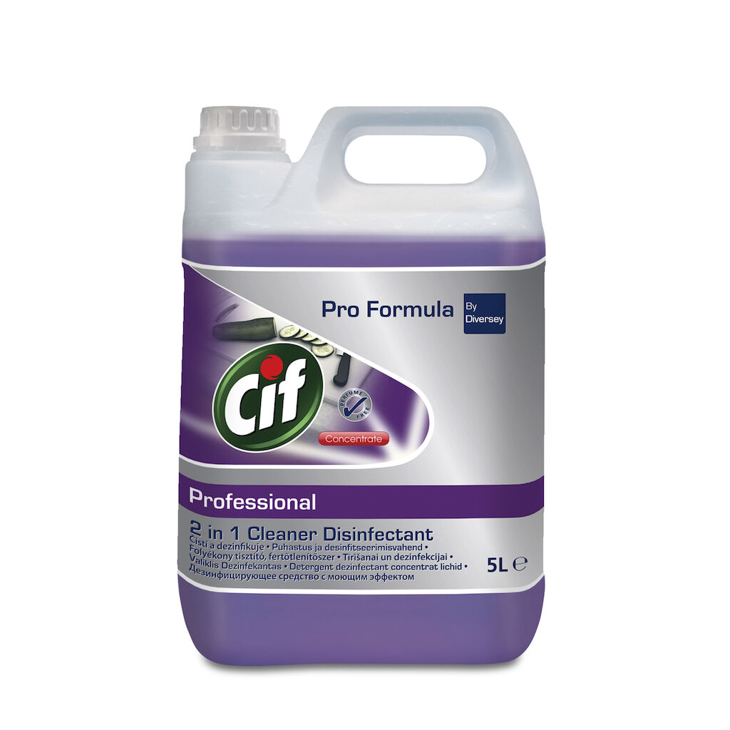 Cif Pro Formula Concentrated Kitchen Cleaner Disinfectant 5L - skoncentrowany preparat myjąco-dezynfekujący