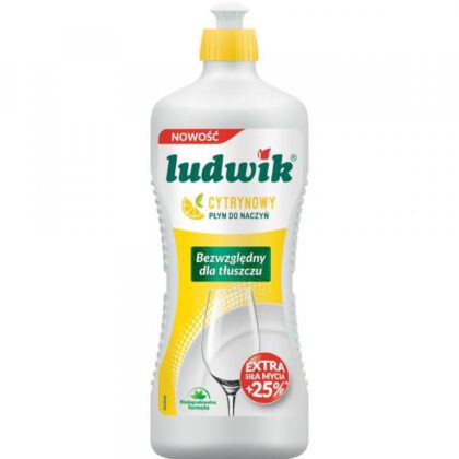 Ludwik Płyn do naczyń cytrynowy 900g